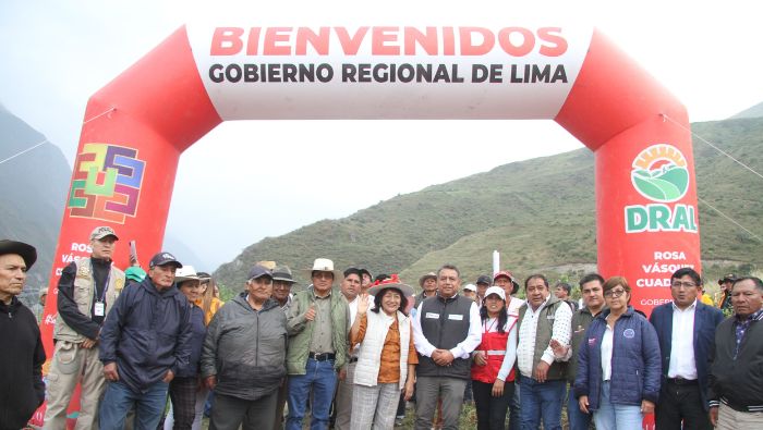 Incrementa disponibilidad del recurso hídrico con entrega de microreservorios en Lachaqui y Pariamarca