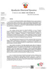 Vista preliminar de documento RESOLUCIÓN DIRECTORAL EJECUTIVA N° 000125-2025-MINEDU-VMGI-PRONIED-DE