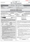 Vista preliminar de documento Diario el Peruano 28-05-2025