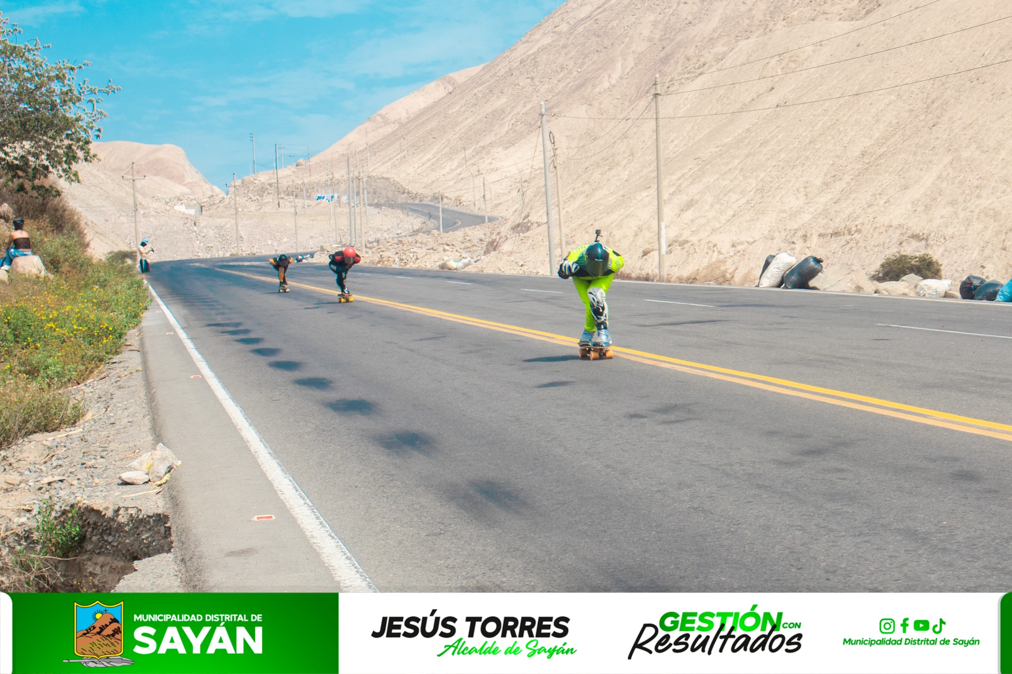 #DeporteExtremo DEPORTISTAS INTERNACIONALES PARTICIPARON EN EL CAMPEONATO DE DOWNHILL "ATAQUE VIZQUIRA 2025" EN SAYÁN