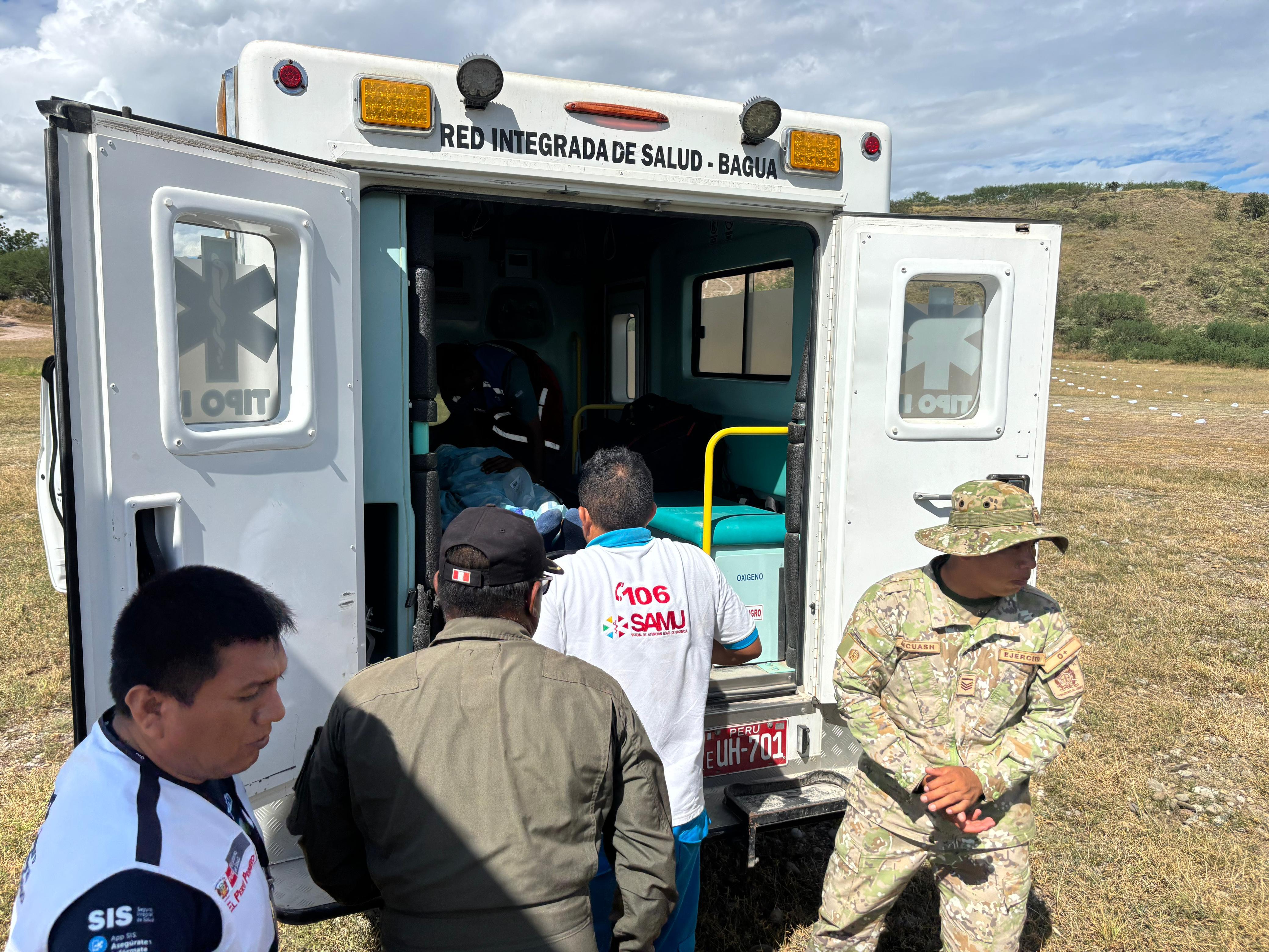 La intervención se realizó desde la comunidad nativa de Sijíak, ubicada en una zona de difícil acceso.