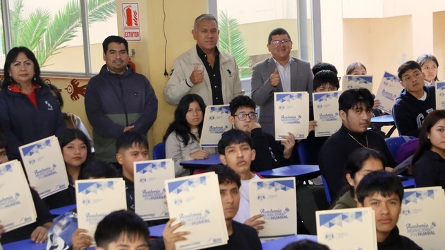 Se inaugura el ciclo académico de la academia municipal Pre-Huaral con más de 300 estudiantes 