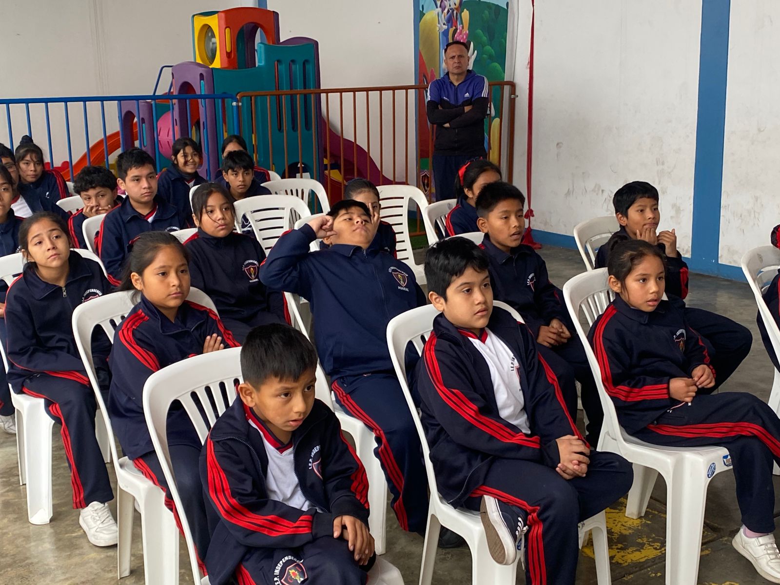 Charla de Educación Vial "Caminando seguro" llegó a varias instituciones educativas