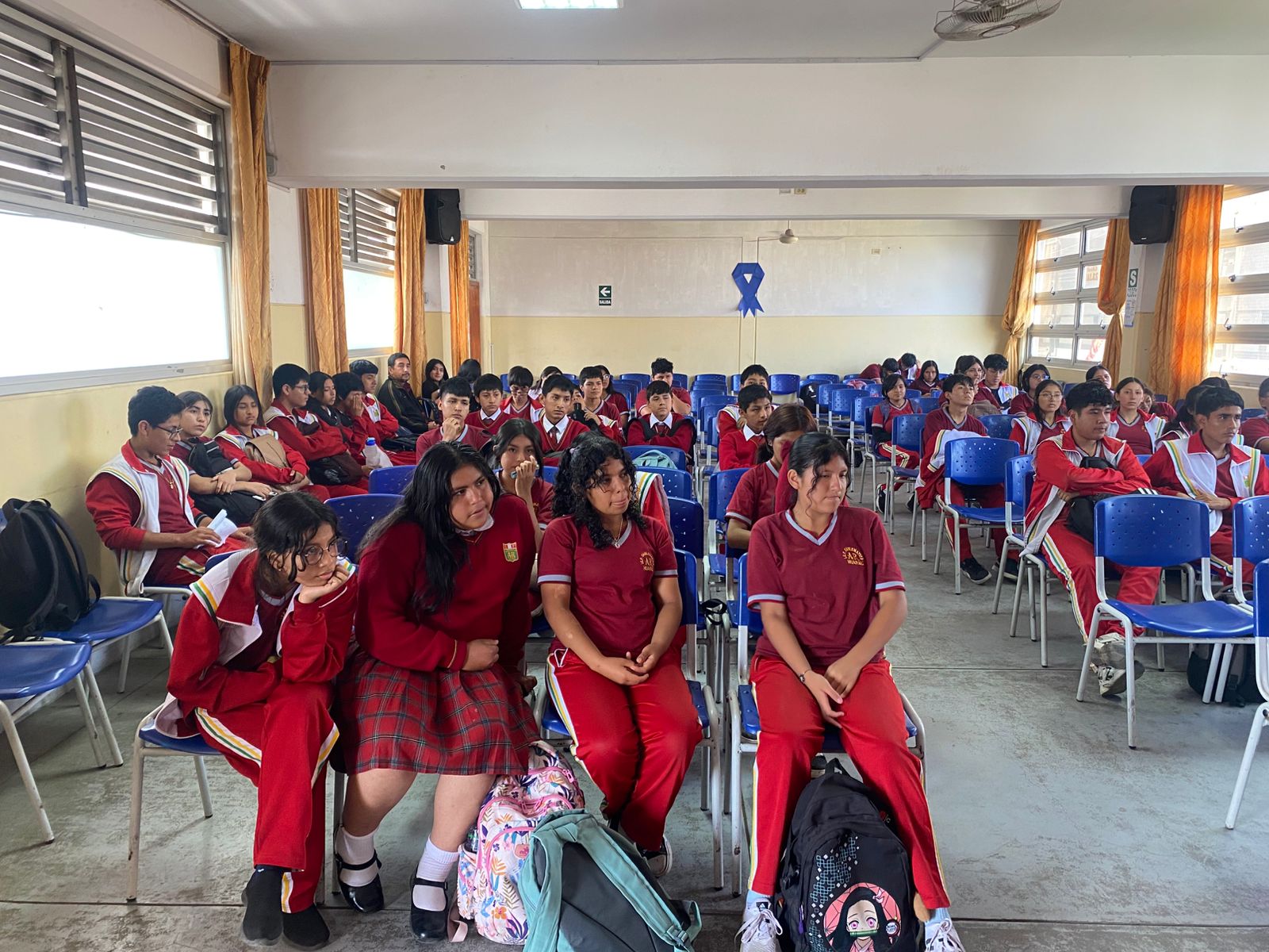 Charla de Educación Vial "Caminando seguro" llegó a varias instituciones educativas