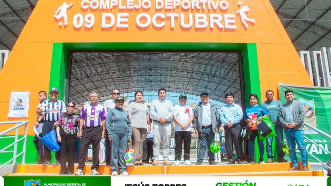 #PorMásObras ¡YA ES UNA REALIDAD! ALCALDE JESÚS TORRES INAUGURA MODERNO COMPLEJO DEPORTIVO EN EL C.P. 09 DE OCTUBRE