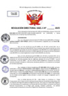 Vista preliminar de documento Resolucion Directoral N° 003230-2025