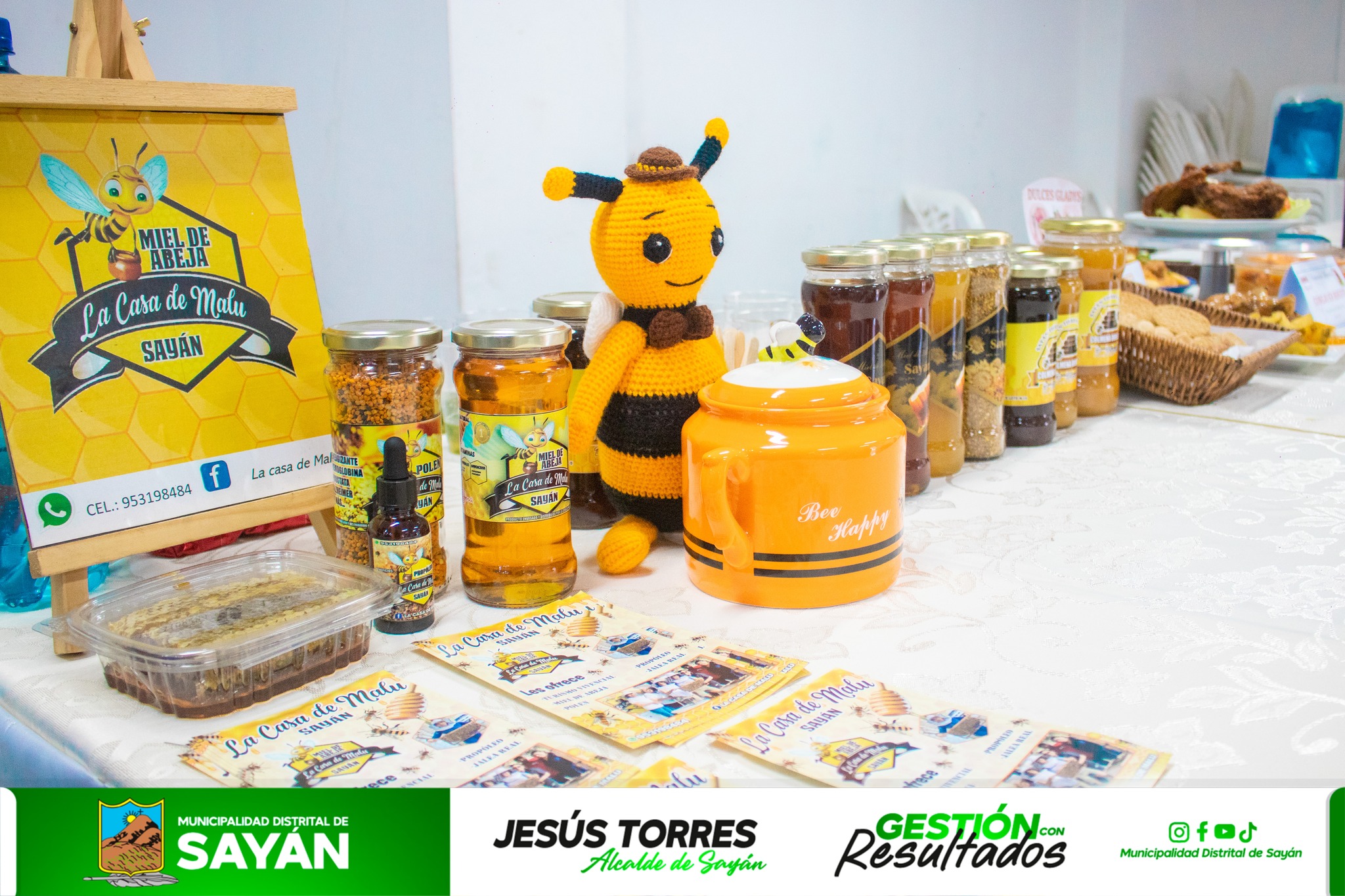 #TurismoYProductividad ANUNCIAN II FESTIVAL APÍCOLA SAYÁN 2025 Y CONCURSO REGIONAL A LA MEJOR MIEL DE ABEJA: SÁBADO 31 Y DOMINGO 1 JUNIO