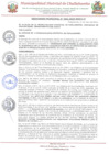 Vista preliminar de documento Ordenanza Municipal N° 003-2025-MDCH-P