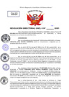 Vista preliminar de documento Resolucion Directoral N° 003241-2025