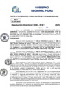 Vista preliminar de documento Resolucion Directoral N° 003243-2025