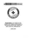 Vista preliminar de documento Plan Anual de Trabajo del Comité de Farmacovigilancia y Tecnovigilancia