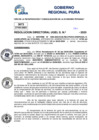 Vista preliminar de documento Resolucion Directoral N° 003249-2025