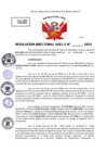 Vista preliminar de documento Resolucion Directoral N° 003261-2025