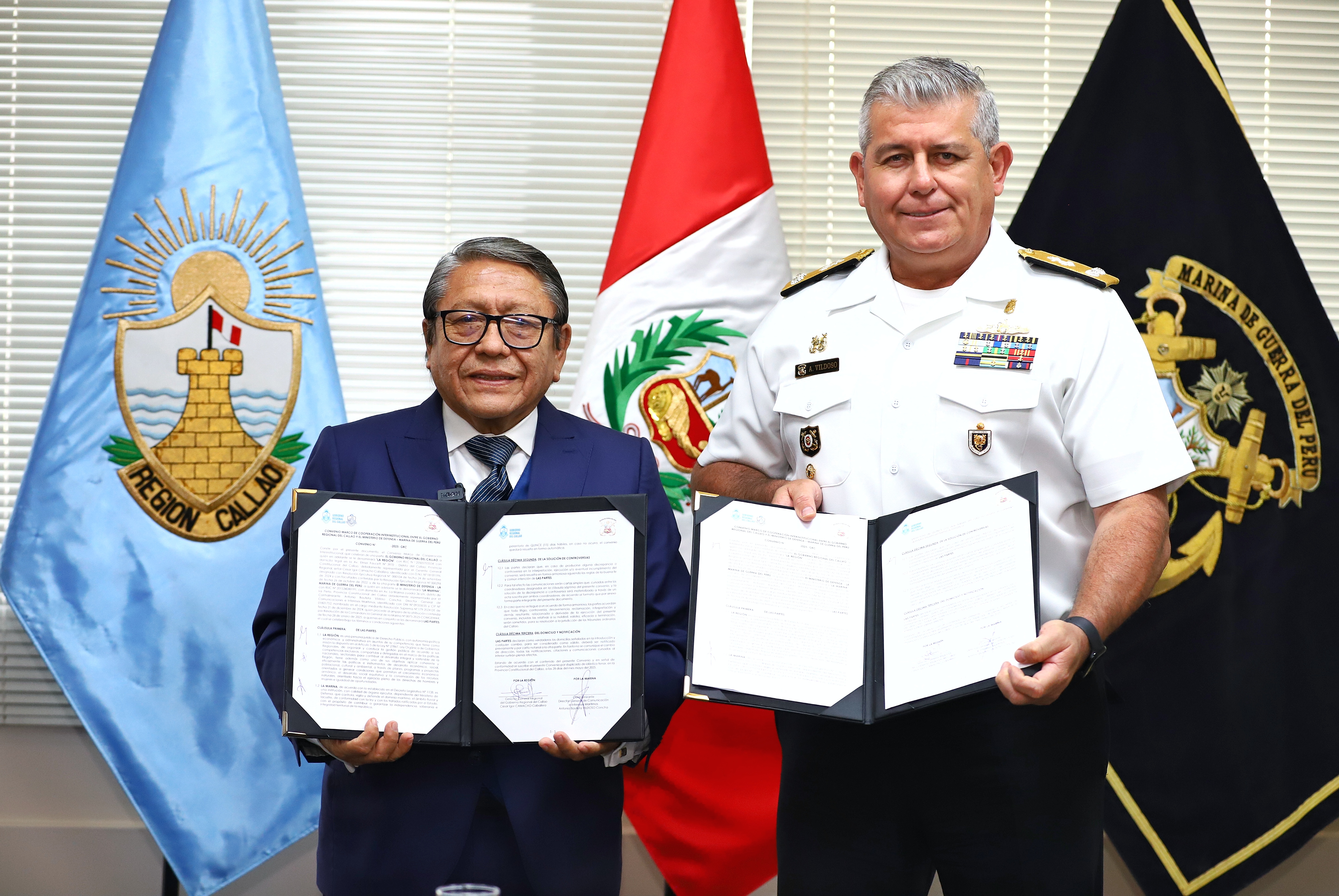 Alianza entre Gore Callao y Marina de Guerra permite que atiendan juntos varias de las necesidades del puerto chalaco