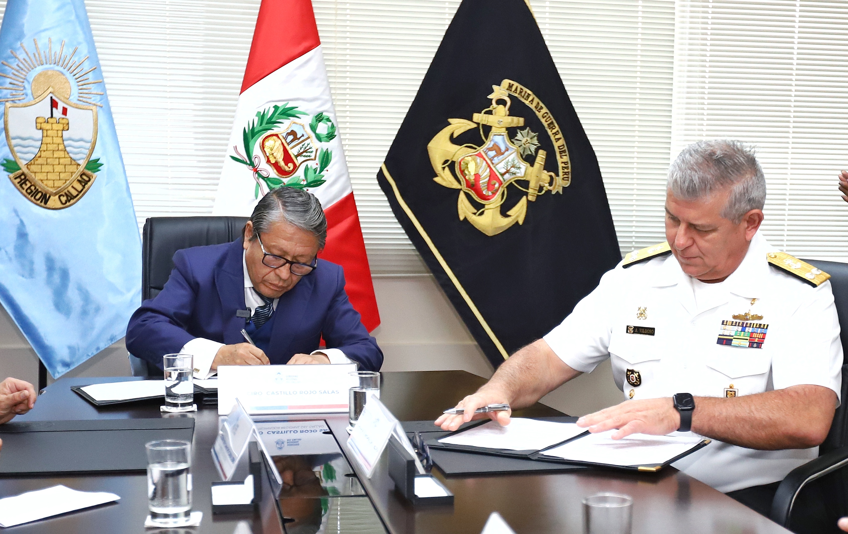 Alianza entre Gore Callao y Marina de Guerra permite que atiendan juntos varias de las necesidades del puerto chalaco