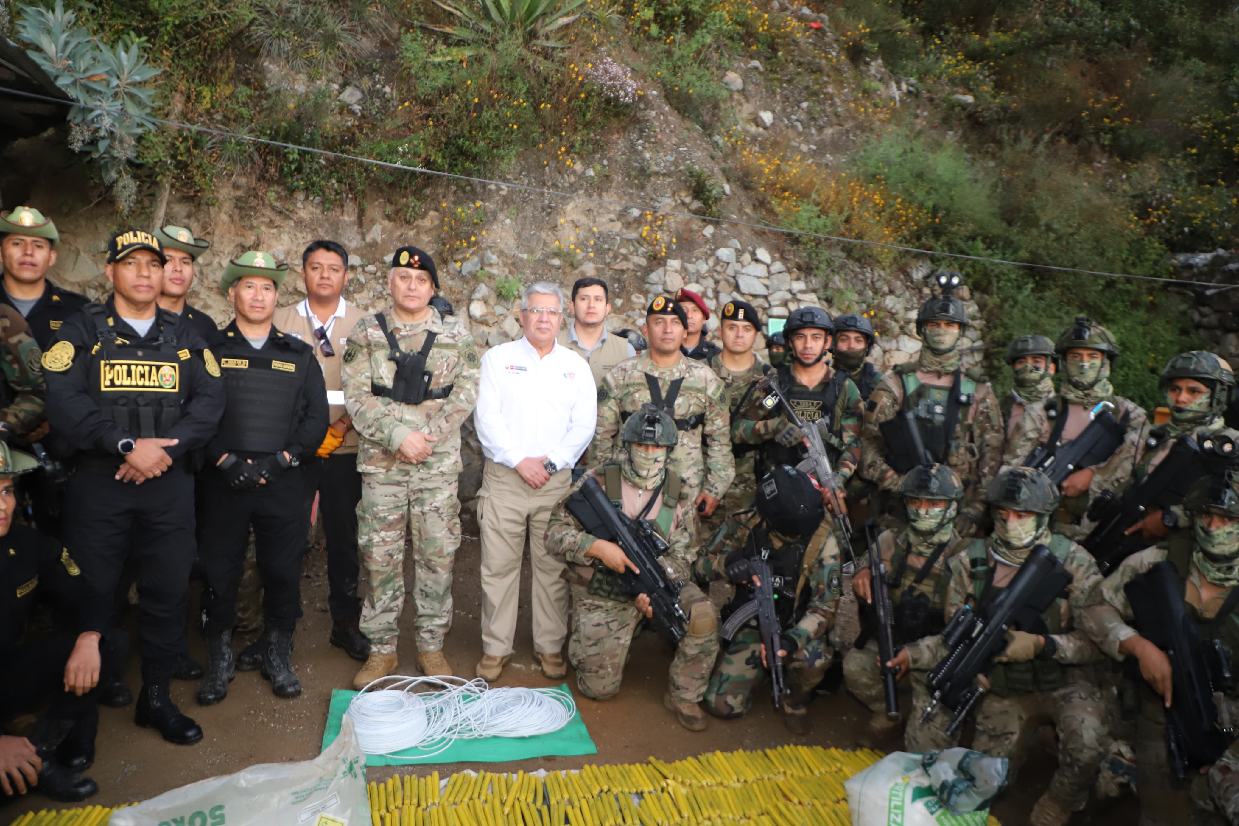 Jefe del Comando Conjunto supervisa acciones y operaciones conjuntas del Comando Unificado en Patáz 1