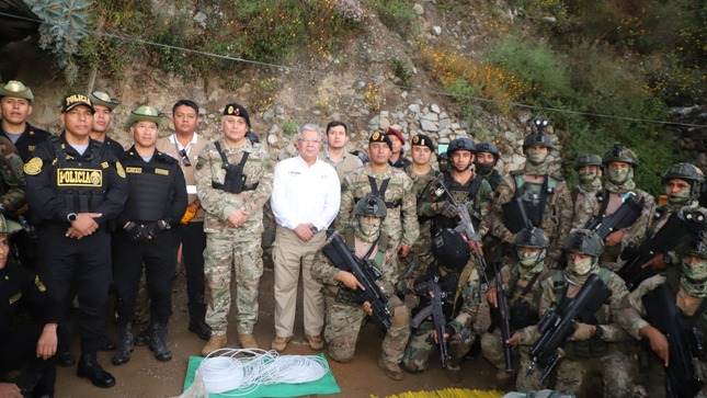 Jefe del Comando Conjunto supervisa acciones y operaciones conjuntas del Comando Unificado en Patáz 1