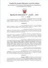 Vista preliminar de documento R.D. 1071 - PLAN TRABAJO PROTEGER Y CONSERVAR Y DOCUMENTACION ARTIVOS FISICO YO DIGITALES UGEL CHZ