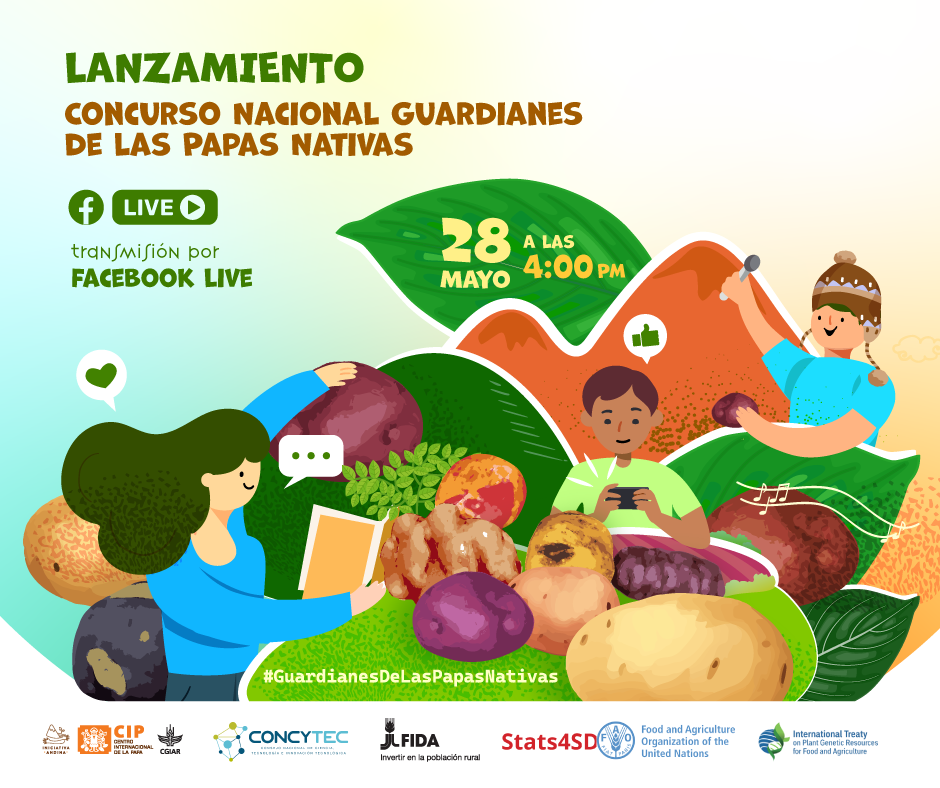 ¡Atención jóvenes y escolares! Los invitamos a participar del Concurso Nacional “Guardianes De Las Papas Nativas”