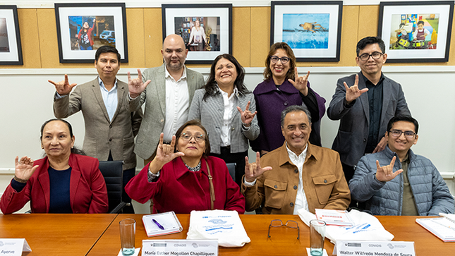 MIMP Conadis y universidades refuerzan producción académica sobre discapacidad