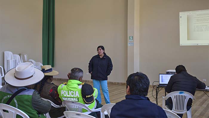 Persona parada 