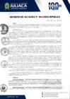 Vista preliminar de documento DECRETO DE ALCALDIA N° 004-2025-MPSR-J/A