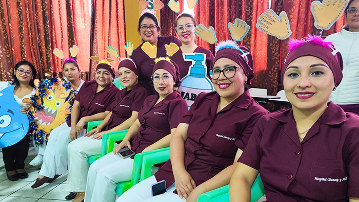 Concurso de coreografía alusiva al día mundial de la higiene de manos