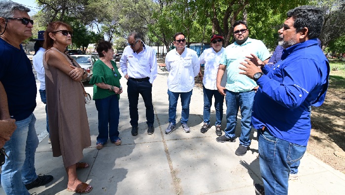 Supervisión obra en Los Geranios