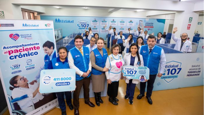 EsSalud: más de 600 mil pacientes con enfermedades crónicas recibirán acompañamiento personalizado en Lima y Callao