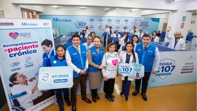 EsSalud: más de 600 mil pacientes con enfermedades crónicas recibirán acompañamiento personalizado en Lima y Callao