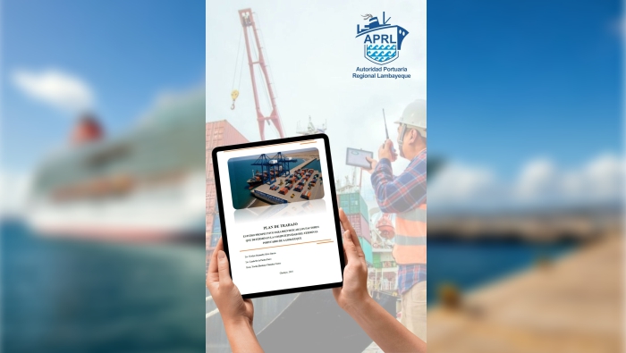 Presentan PLAN DE TRABAJO del ESTUDIO PROSPECTIVO DE COMPETITIVIDAD del TERMINAL PORTUARIO de Lambayeque