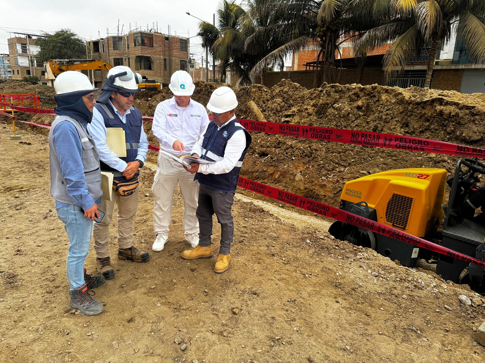 Avanzan obras de saneamiento que optimizarán sistema de alcantarillado de Chiclayo e Íllimo