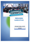 Vista preliminar de documento RESUMEN EJECUTIVO PRIMERA AUDIENCIA PÚBLICA  2025 DE LA MUNICIPALIDAD DE EL AGUSTINO