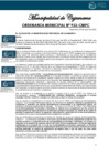 Vista preliminar de documento ORDENANZA MUNICIPAL N° 933-CMPC