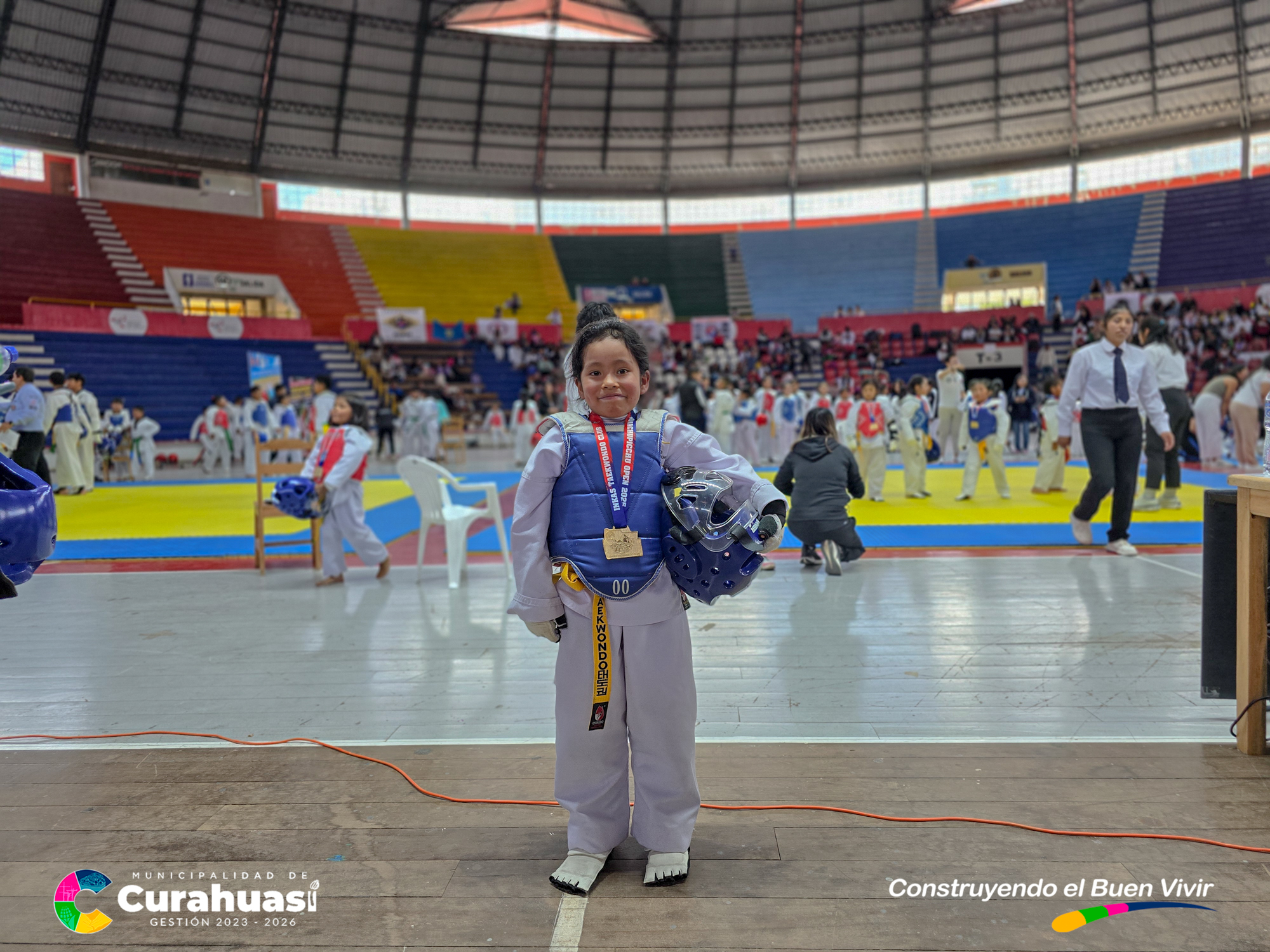 Escuela de Taekwondo de Curahuasi logra 15 medallas de oro en el 4to Machupicchu Open Cusco 2025