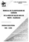 Vista preliminar de documento MANUAL CLASIFICADOR DE CARGOS 2023 UE 406