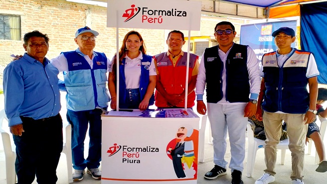 Formalizarse es el primer paso para crecer - Seguiremos fortaleciendo estas acciones en Piura y toda la región, bajo el liderazgo del Dr. Jorge Olaya Ramos, Director Regional de Trabajo y Promoción del Empleo.