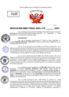 Vista preliminar de documento Resolucion Directoral N° 003265-2025