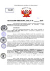 Vista preliminar de documento Resolucion Directoral N° 003266-2025