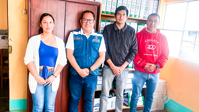 Seguimos fortaleciendo la GRD en los municipios de Chalaco y Suyo en el departamento de Piura