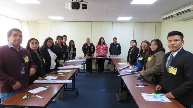 Universitarios y egresados realizan última etapa de evaluación para el Programa de Voluntariado del Ministerio Público.