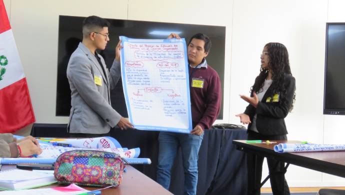 Universitarios y egresados realizan última etapa de evaluación para el Programa de Voluntariado del Ministerio Público.
