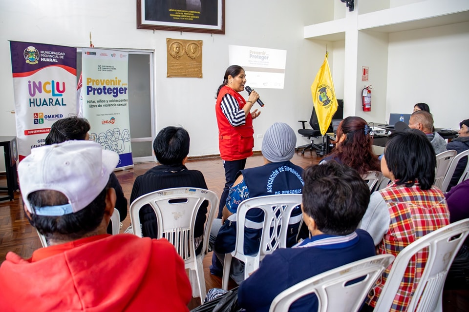 Madres líderes por la inclusión: Municipalidad de Huaral impulsa charla sobre prevención de la violencia