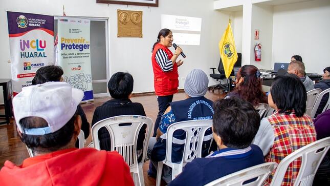 Madres líderes por la inclusión: Municipalidad de Huaral impulsa charla sobre prevención de la violencia