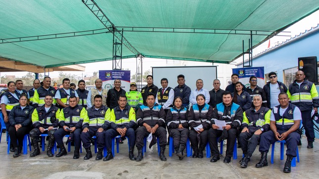 Personal de seguridad ciudadana y fiscalización y control recibe inducción en intervenciones y vigilancia