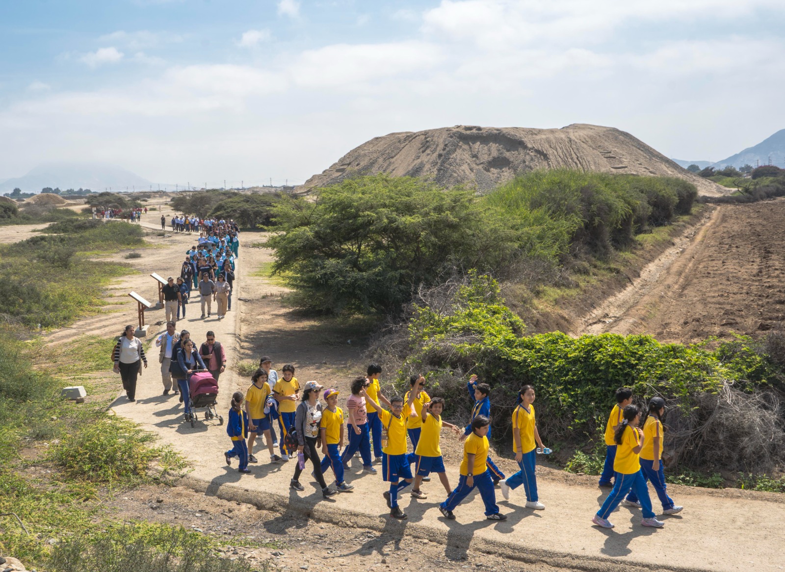 Nuevo recorrido turístico en la Huaca Toledo