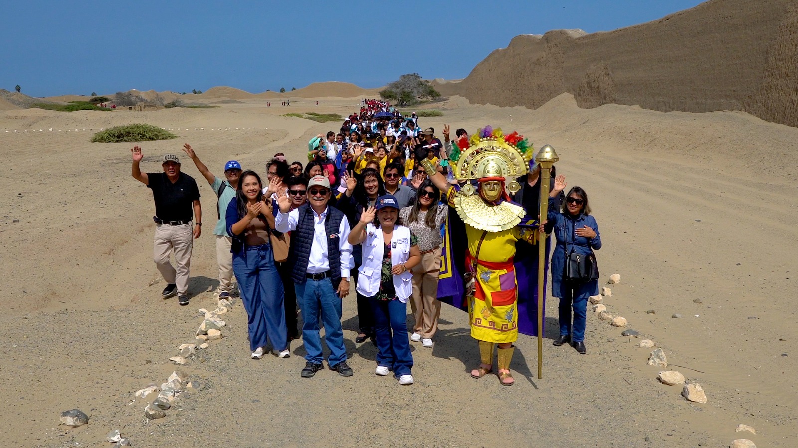 Nuevo recorrido turístico en la Huaca Toledo