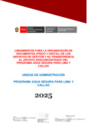 Vista preliminar de documento LINEAMIENTO DE ORGANIZACIÓN Y TRANSFERENCIA DE DOCUMENTOS - PASLC_2025_V3[R][F][R]