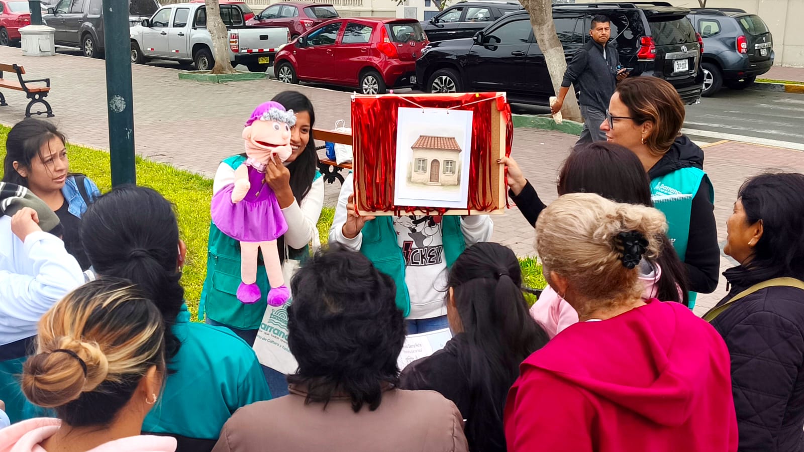 Tour de los Sentidos con miembros de OMAPED
