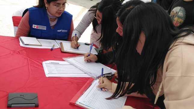 Actividad en Puente Piedra